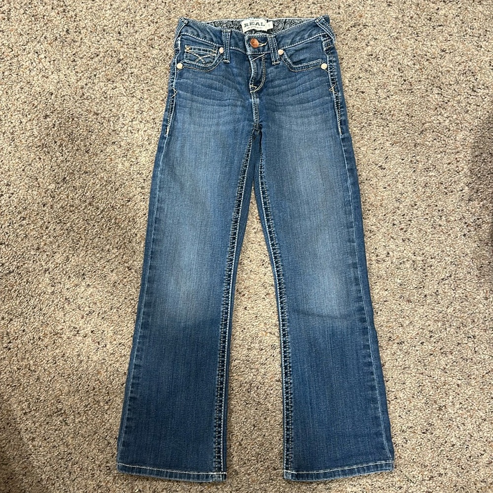Girls ariat jeans size 10